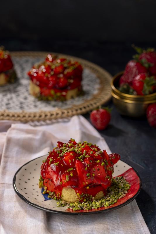Çilekli Tart